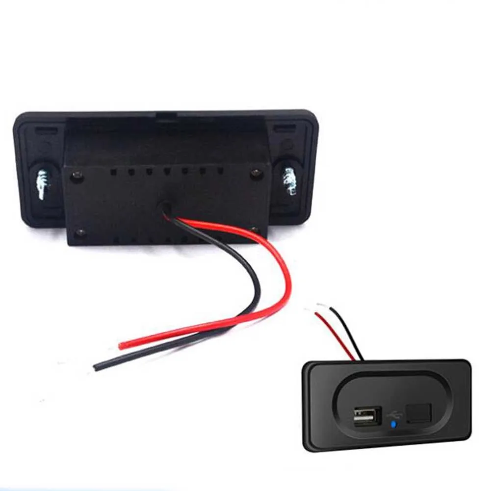 

Black Car Charger DC 5V/3.1A For 12V Car Boat Motorhome Caravan 2021 Durable Materials And Is Very Suitable