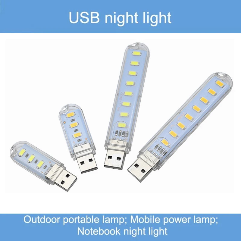 

Портативный USB-светильник для чтения, 5 в пост. Тока