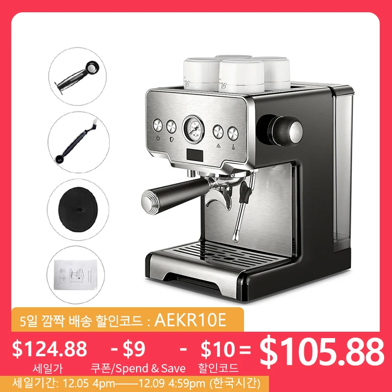 Expresso Maker With Cappuccino Latte And Mocha