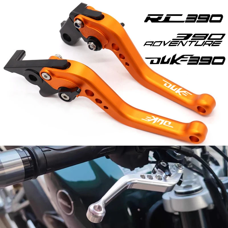 

Motorcycle Accessories for KTM 390Adventure DUKE390 RC390 390 DUKE ADV Adventure RC 390 Handles Lever Brake short Clutch Levers