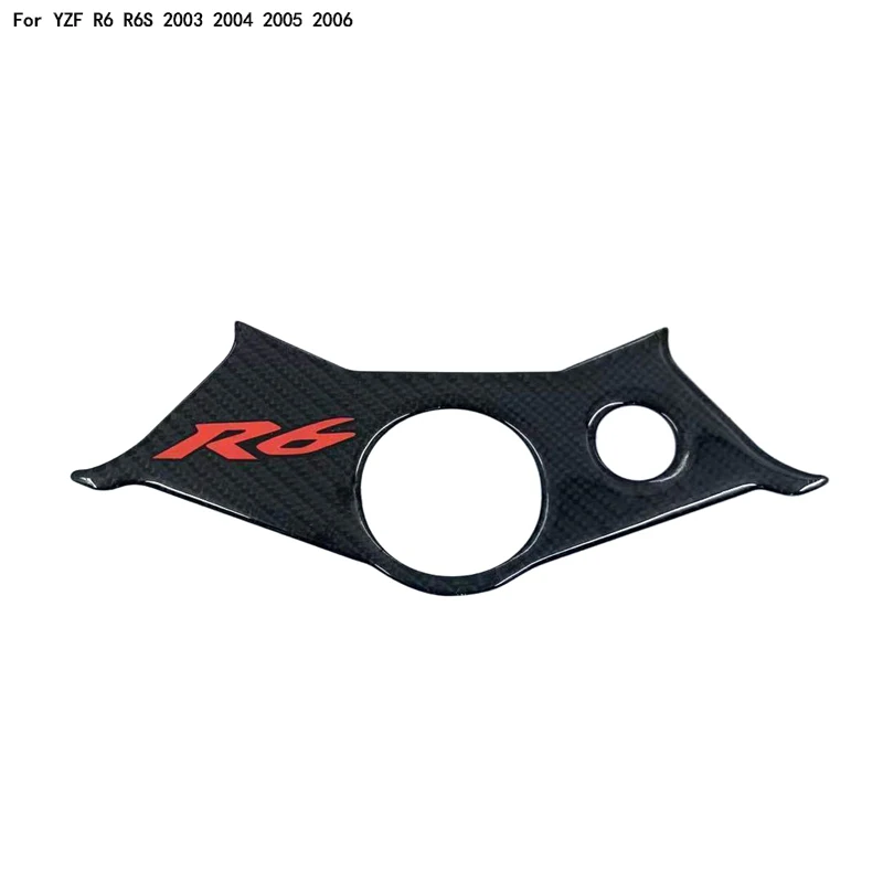 3D Мотоцикл Углеродного Волокна Рисунок Верхний Зажим Рамы Наклейка для Yamaha YZF R6 YZFR6 YZF600 1998-2005 и выше.