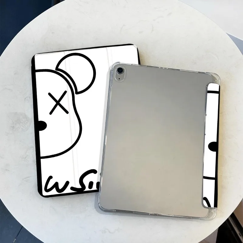 Чехол Line Bear Fundas для Ipad 2017 2018 9 7 дюйма Air3 10 5 10-го поколения 2 8 Funda Air 4/5