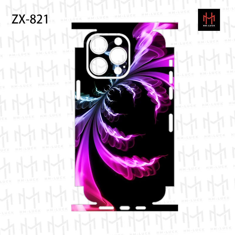 Красочная наклейка 3M для iPhone 15 14 13 12 11 Pro XS Max XR мягкая защитная пленка задней