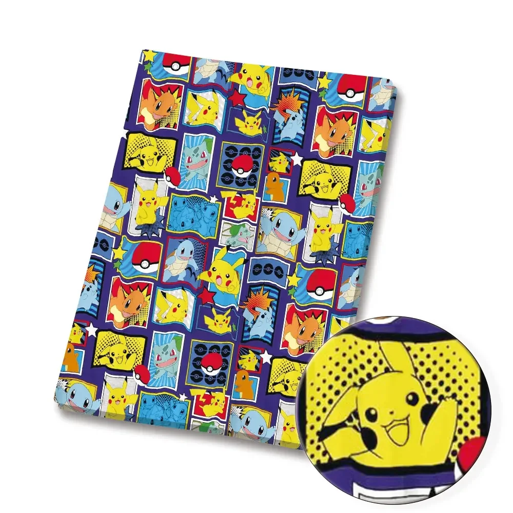 Покемон мультфильм ткань 140*50 см ручная работа шитье пэчворк квилтинг детское