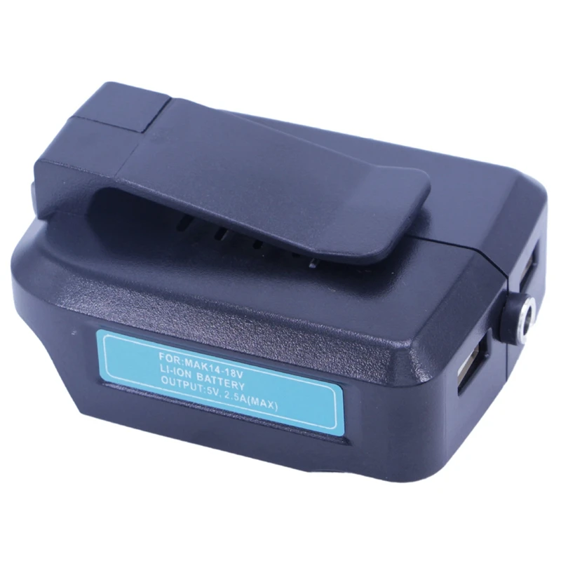 

ADP05 Adapter for Makita 18V Power Tool Lithium Battery USB 12VDC Interface Converter