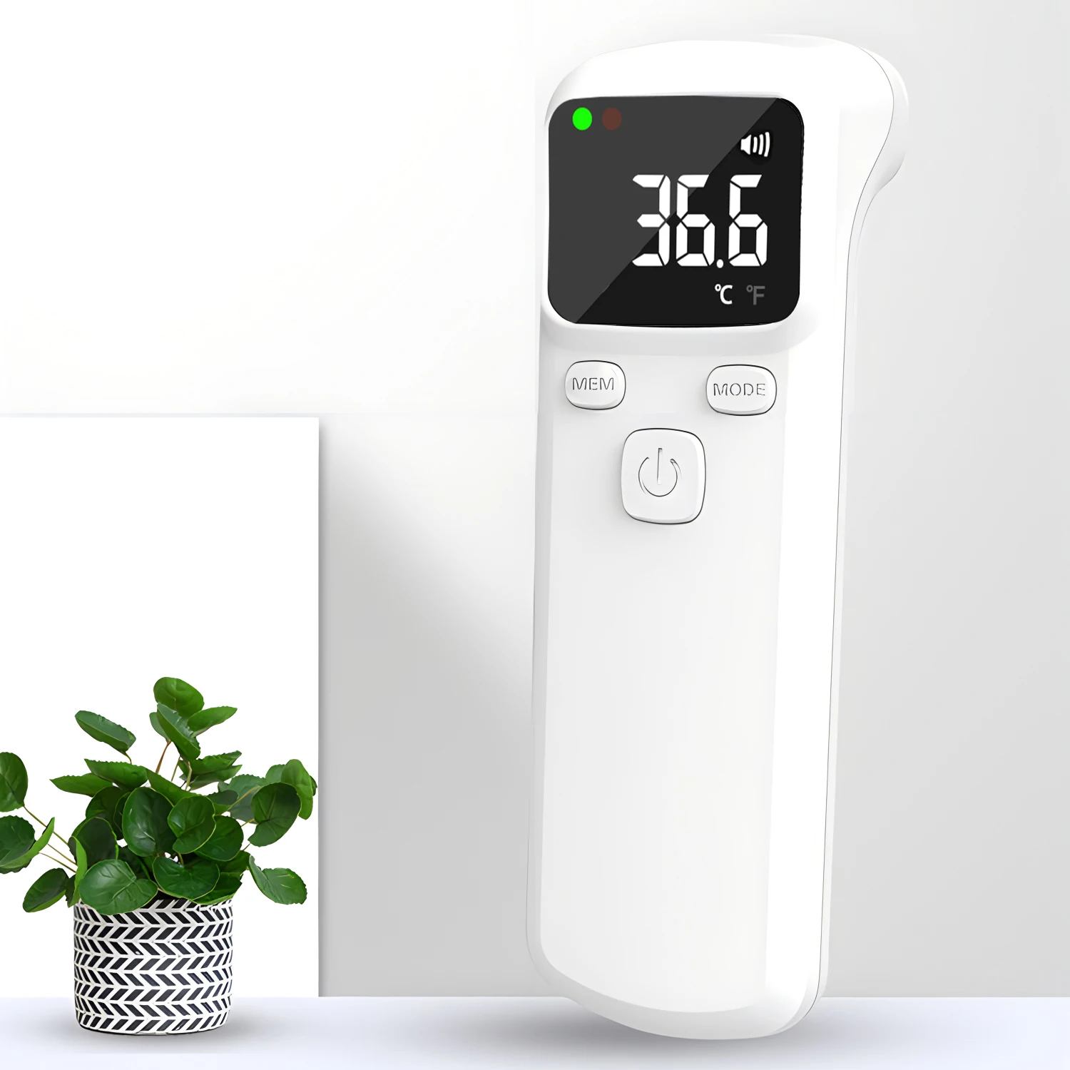 Инфракрасный цифровой термометр многофункциональный бесконтактный прибор для