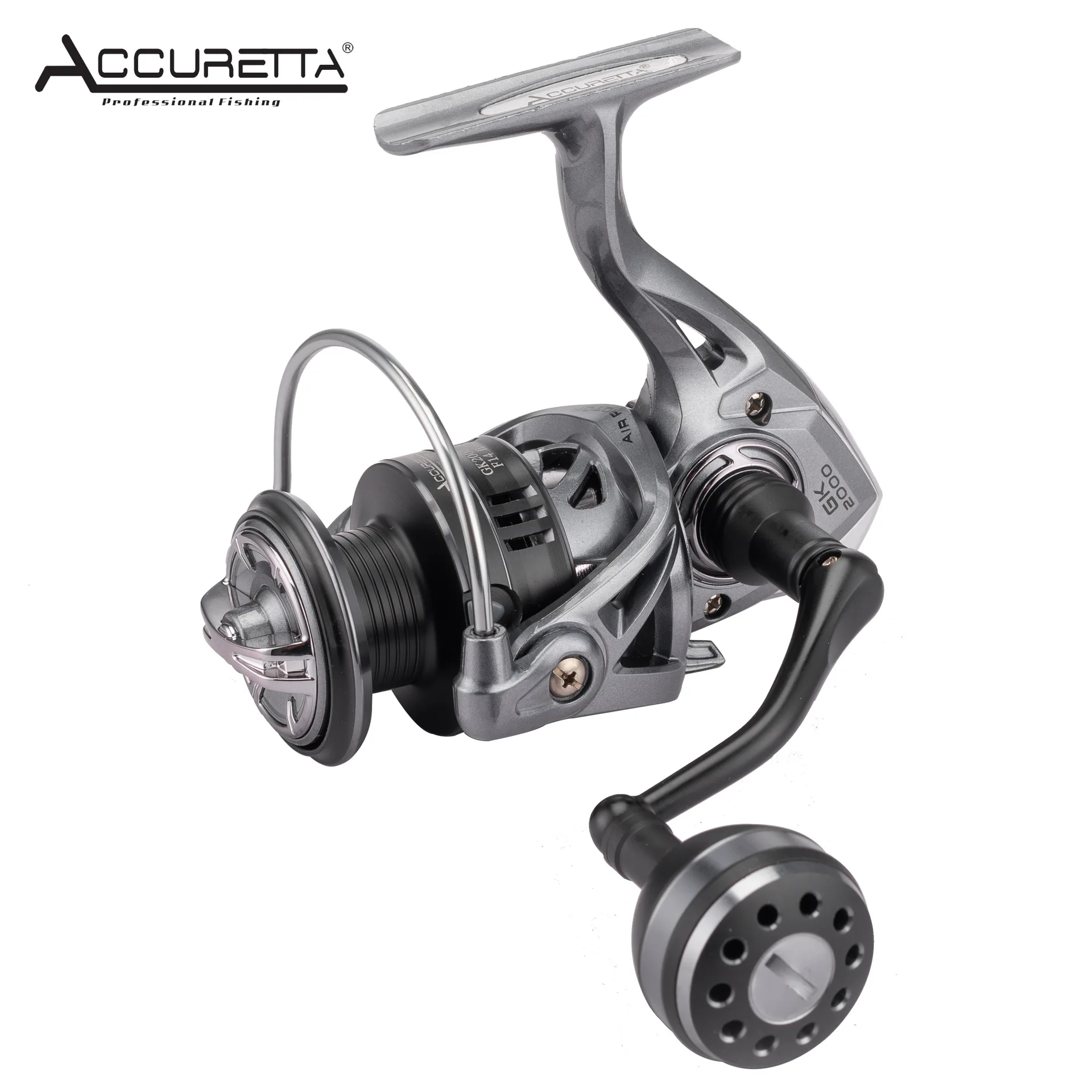 

Accuretta GK Series Gapless Fishing Reel Fishing Gear Spinning Wheel Fish Wheel Fishing Raft Fishing Wheel