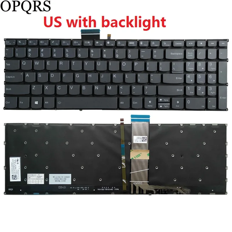 Клавиатура для ноутбука Lenovo ideapad 3-15ITL6 3-15ADA6 3-15ALC6 русская/английская/французская