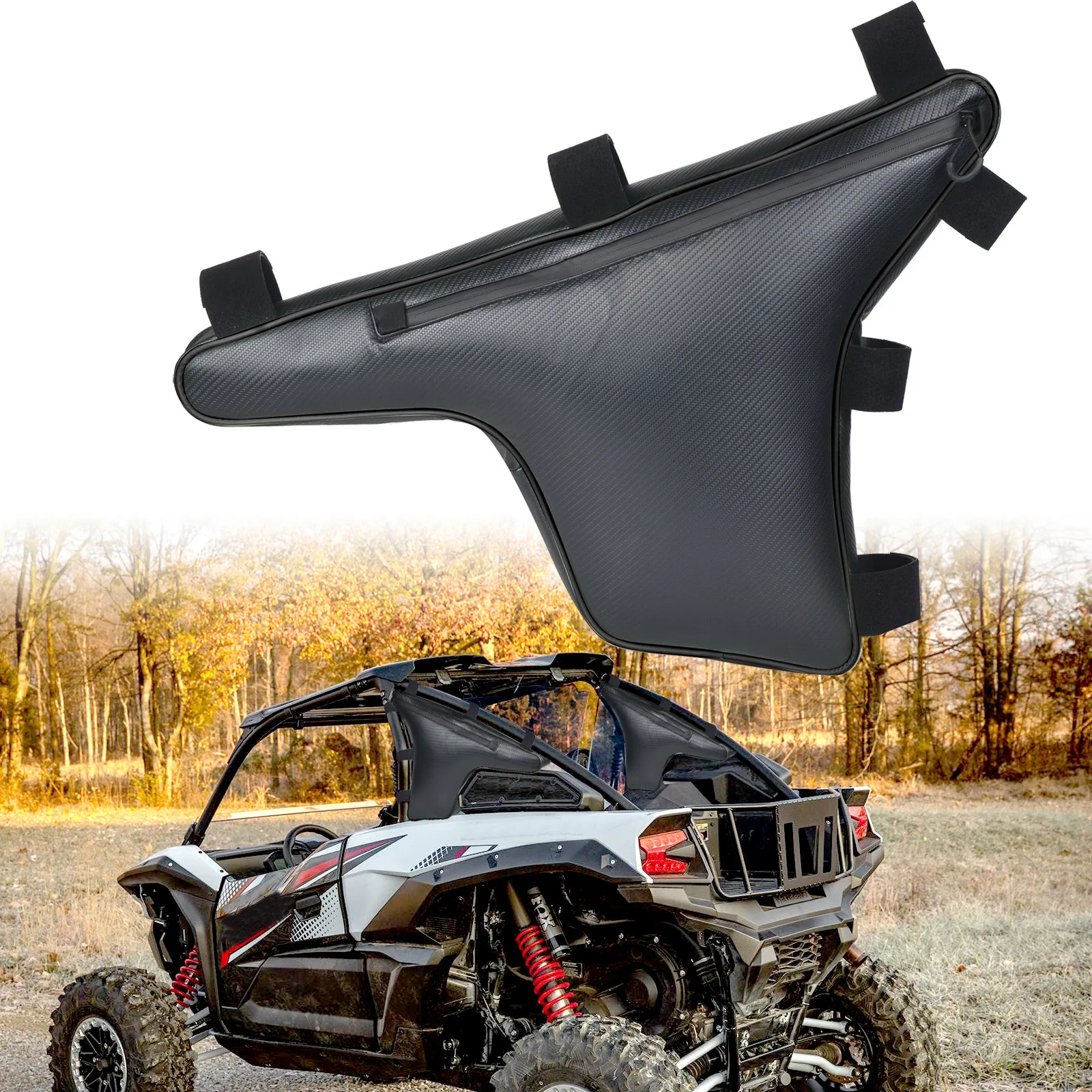 

Водонепроницаемая треугольная сумка для хранения UTV, 1 пара, подходит для Kawasaki терикс KRX 1000 2020 +