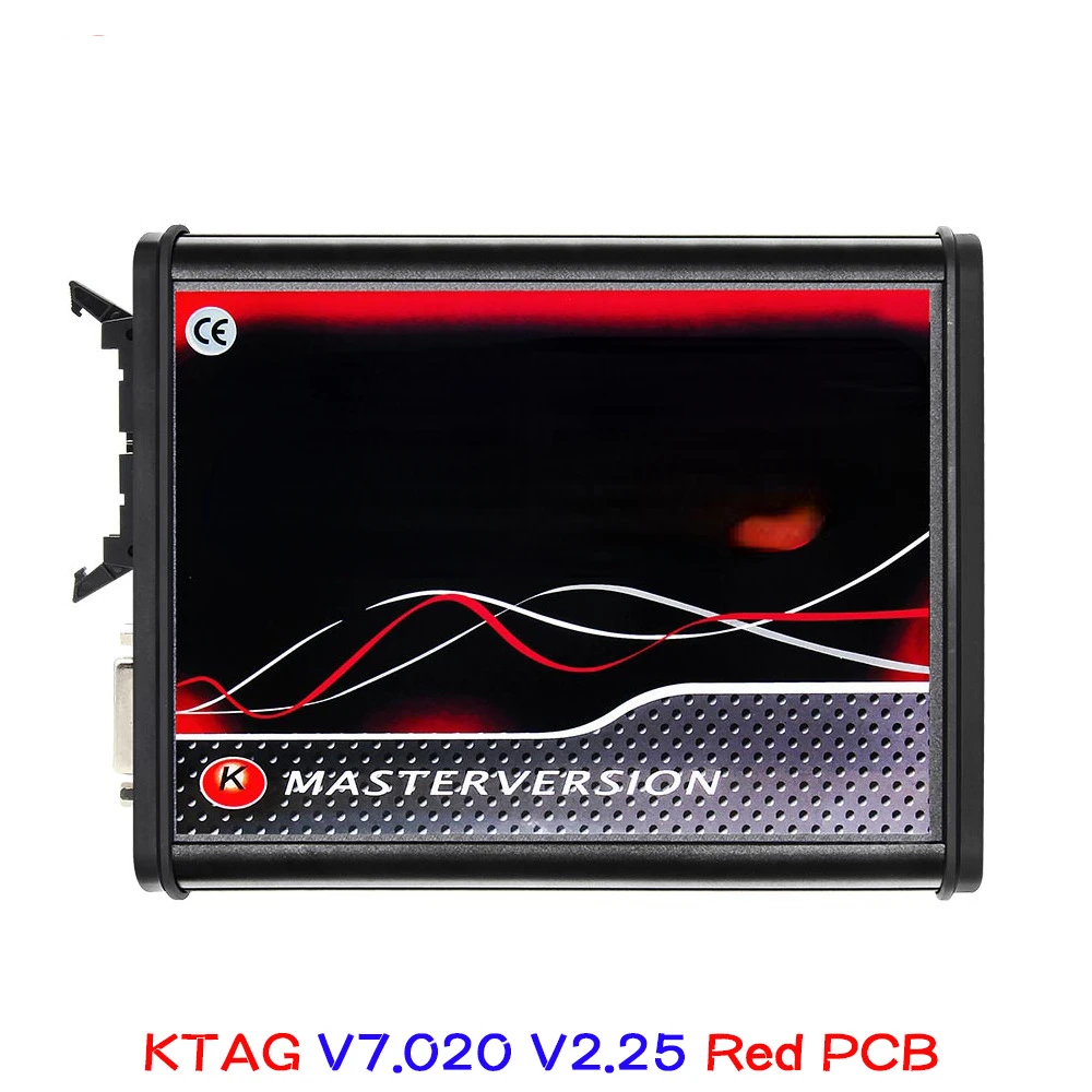 Программатор KTAG V7.020 V2.25 Red PCB красная Европейская версия ECU неограниченные точки
