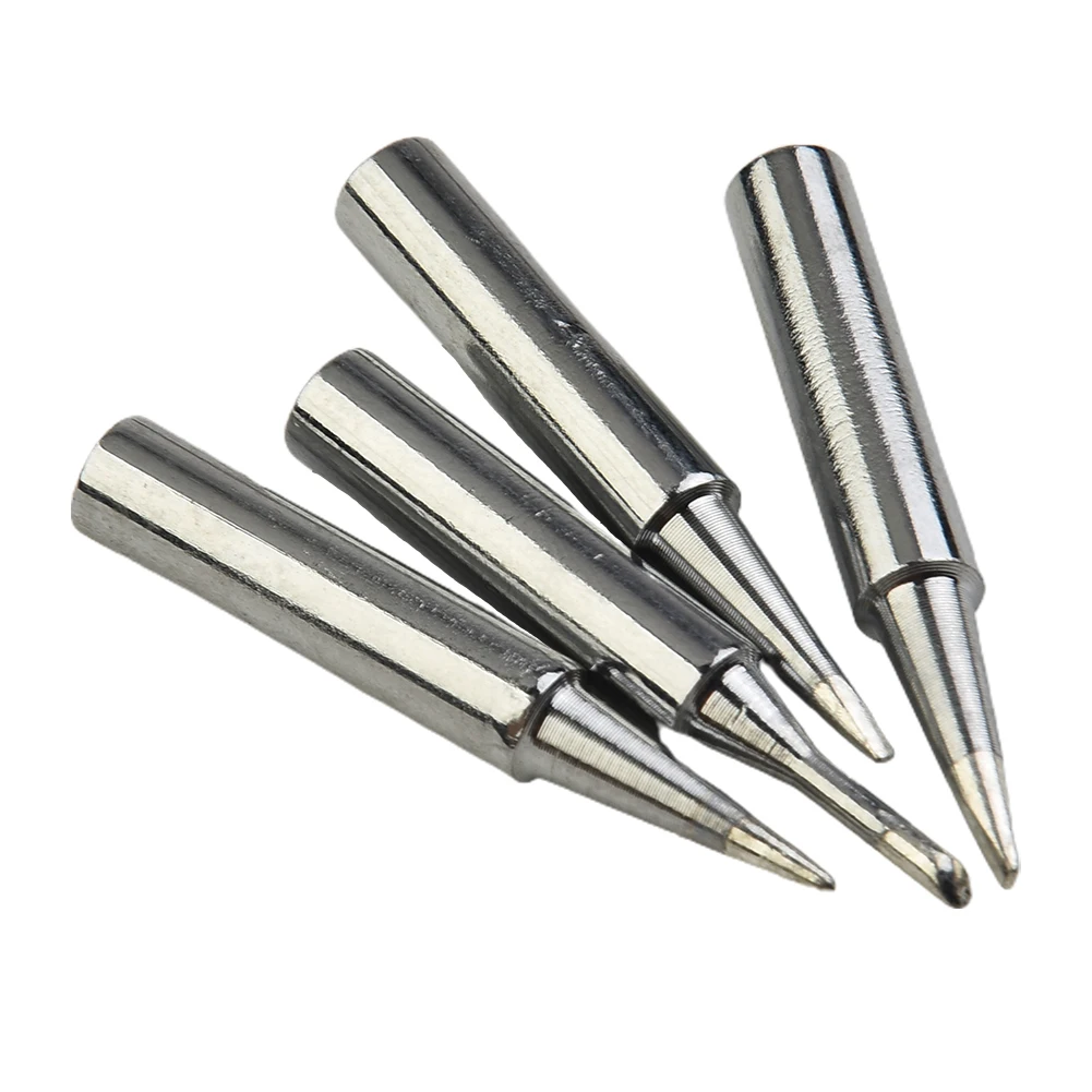 

12Pcs/set 900M-T Copper Soldering Iron Tips Copper I/B/C/D/K Welding Station Tools For 936/937/938 Lead-Free Welding Tips Head