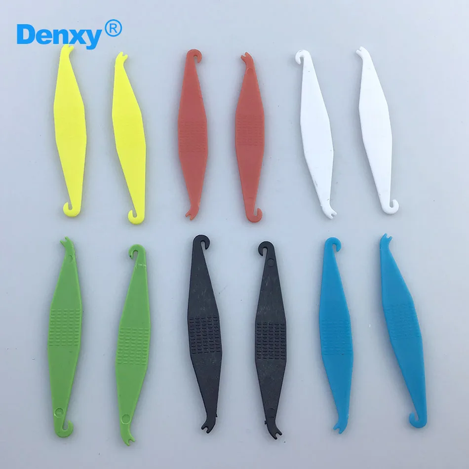 100 шт./лот ортодонтические эластичные россыпки для брекетов одноразовые