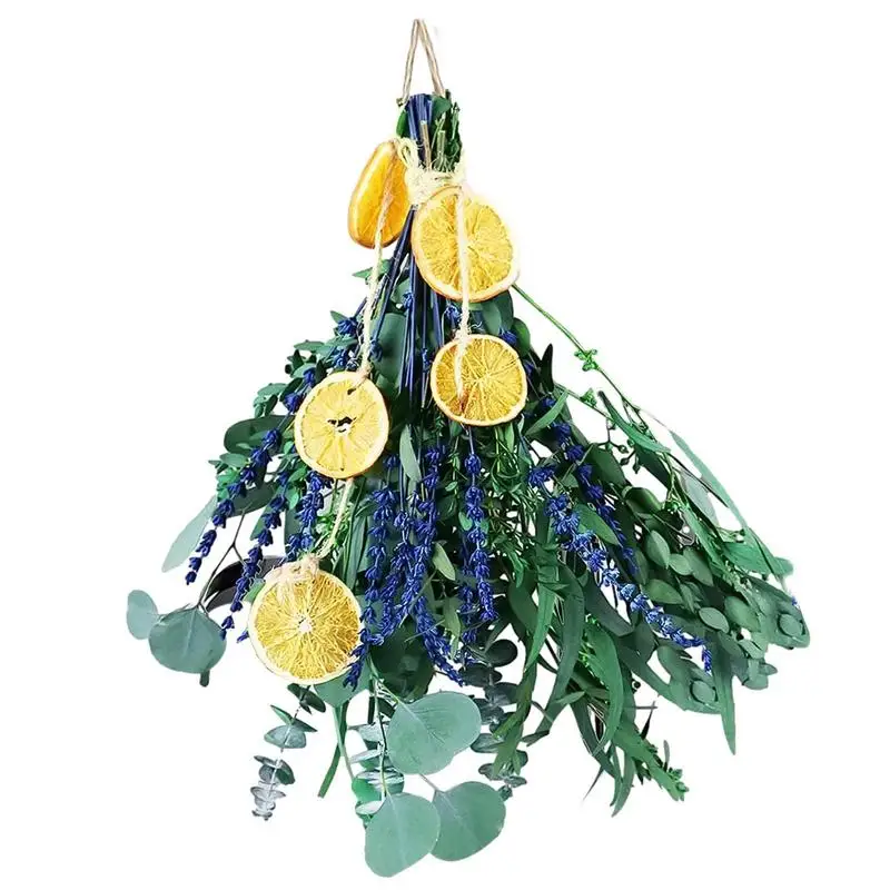 

Shower Eucalyptus Eucalyptus And Lavender Stems Real Dried Plant Shower Bundle Hangable Fragrance Mix Bouquet For Shower Room