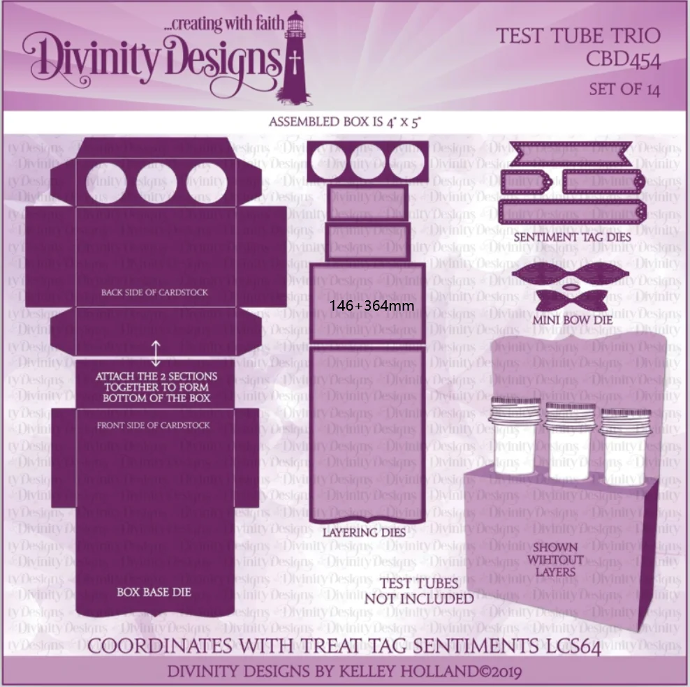 

Металлические Вырубные штампы пробирка трио вырез Скрапбукинг Бумажные изделия ручная работа Пробивка для карточек декоративный трафарет