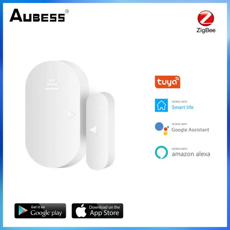 

Tuya Zigbee 3.0 Door And Window Sensor Real-time Remote Monitoring Smart Home Wireless Door Detectors Door Magnetic Automation