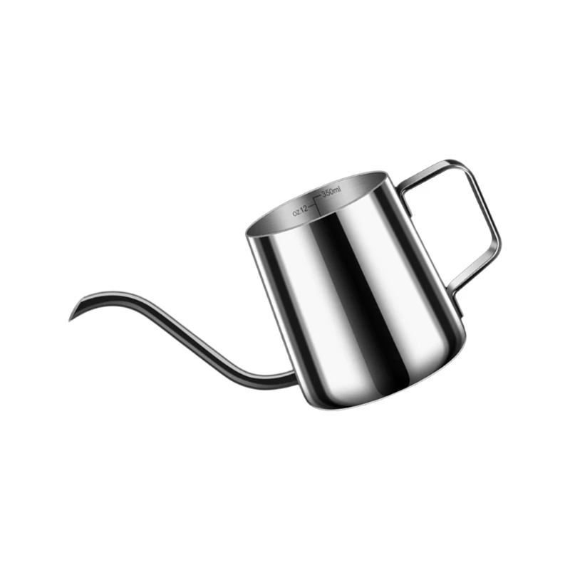 Чайники для заливки с гусиной шеей Кофеварки Длинные узкие носики капающим