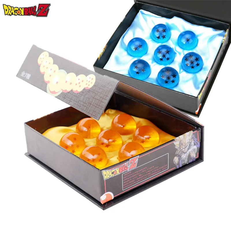 

Dragon Ball 7 Stars Crystal Ball All Size 3.5-7.6 cm Resin Sphere Model Christmas Kid Children Present Ornament Accessories Gift