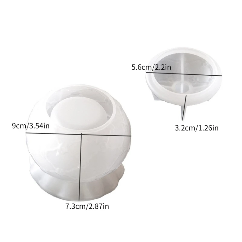 652F банка для свечей силиконовая форма ящик хранения эпоксидной смолы формы