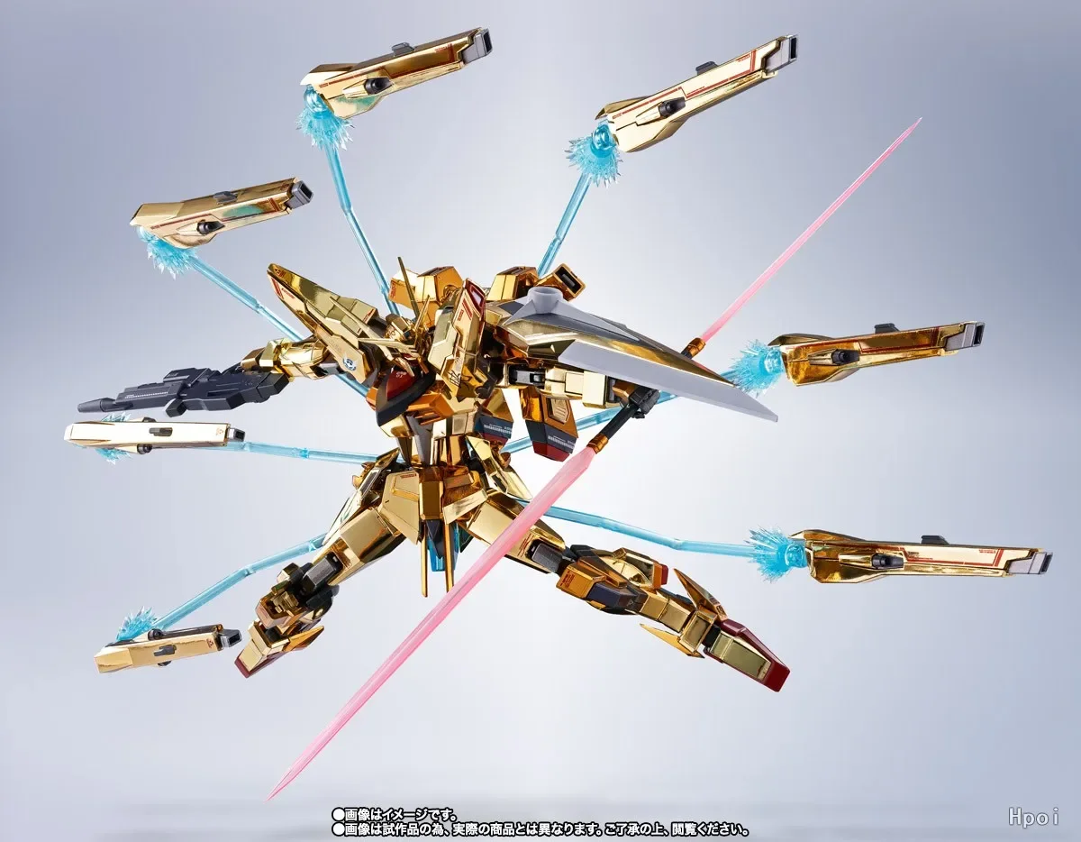 Фото Оригинальный металлический робот BANDAI METAL ROBOT SPIRITS ＜SIDE MS＞ АКАЦУКИ (БОЕВОЙ БЛОК) SEED FREEDOM Ver. Коллекционные фигурки роботов-игрушек №4