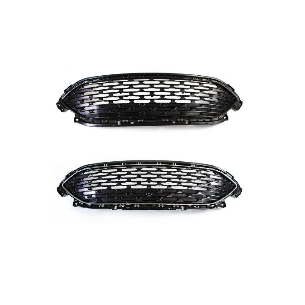 

2020 Kuga Racing Grills Fit For Kuga 2020 2021 2022 Abs Grille Mesh Grill Front Bumper Cover Auto Accessories Car Parts