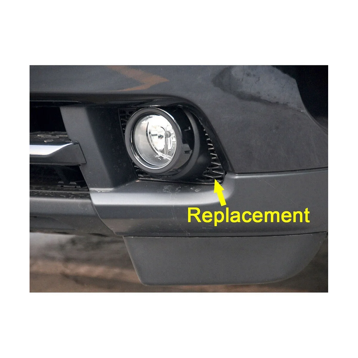 

Fog Lamp Trim Cover Fog Light Grill for Land Rover Range Rover Vogue L322 2010-2012 LR018245 LR018234