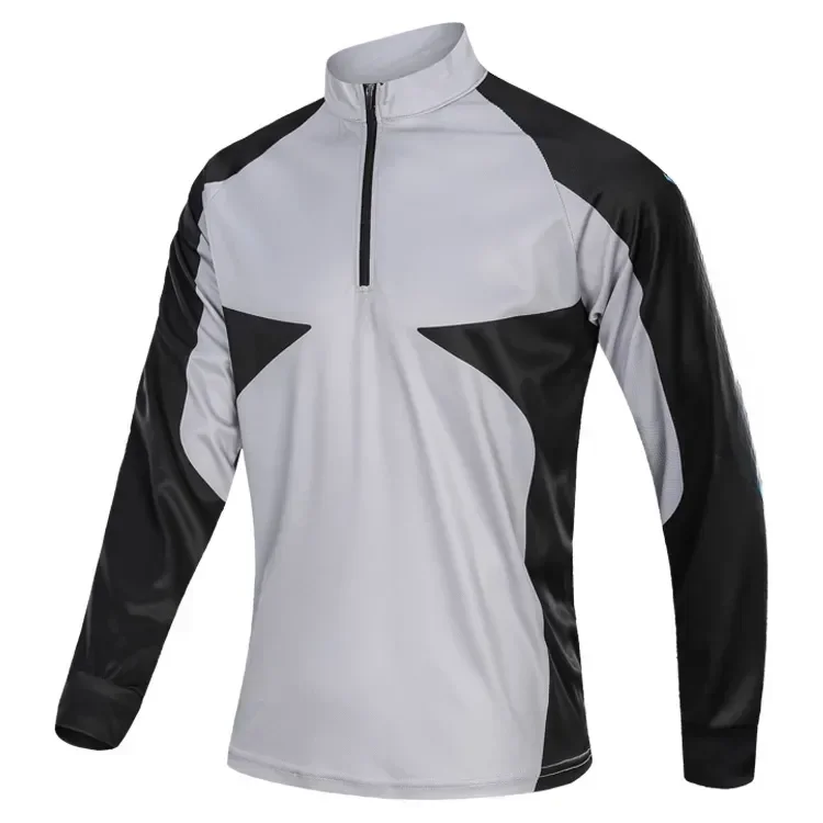 Новые профессиональные рубашки для рыбалки с длинным рукавом UPF 50+ дышащая