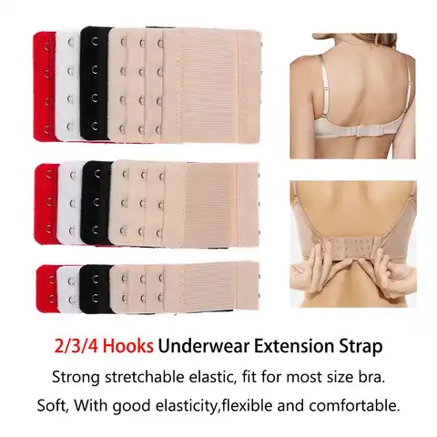 Adjustable Accessories Maternity Women Underwear Extension Brassiere Strap Bra Buckle Bra Extender Hook