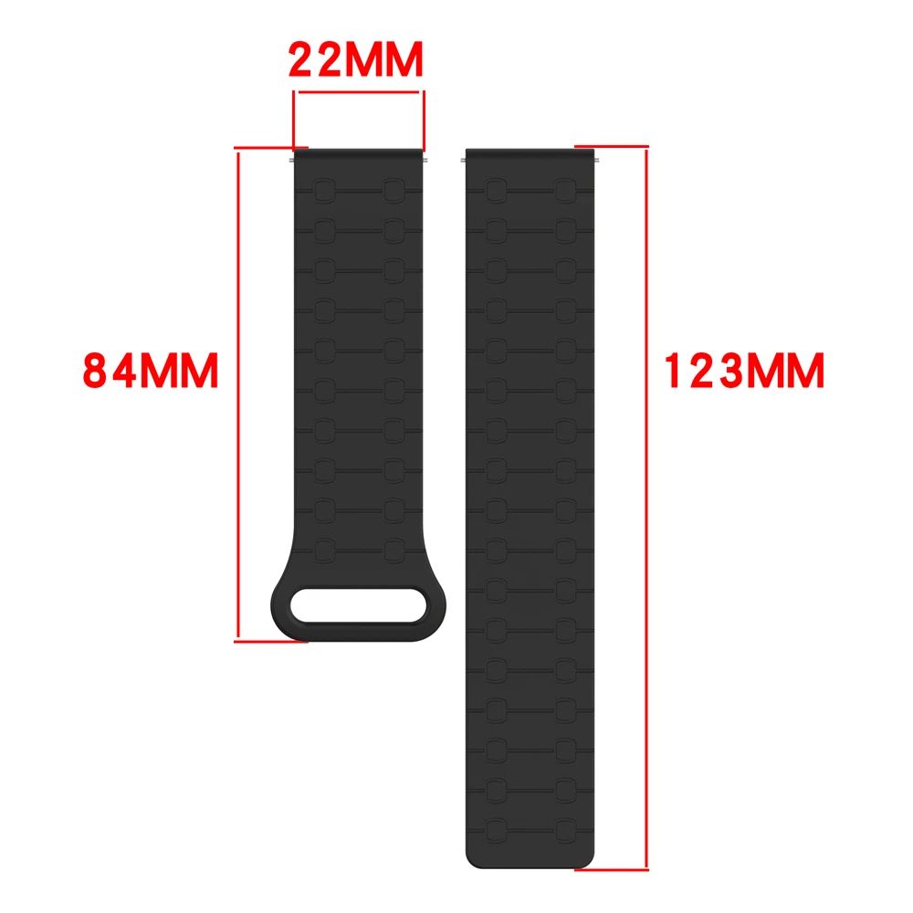 Фото Универсальный ремешок 22 мм для Haylou watch2 pro S001 LS02 Pro / solar plus LS16 / RT2 LS10 / RS4 LS12 / GST LS09B / RT LS05S Sport St №3