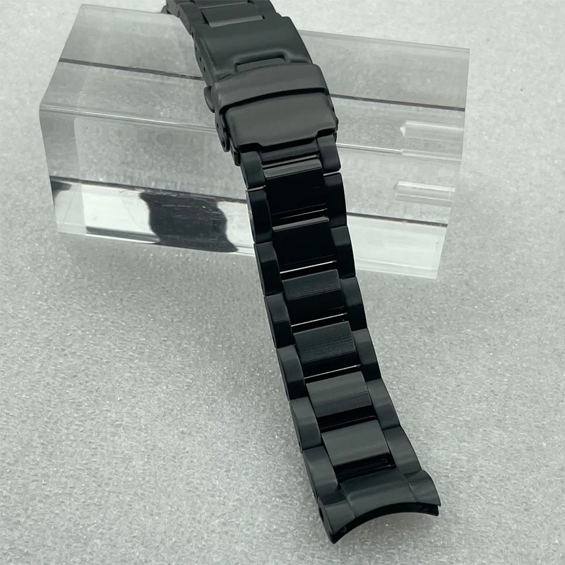 Watch Parts Sterile 20mm Width Solid Stainless Steel Watch Bracelet Deployment Buckle Fit SPB185/187 Watch Case
