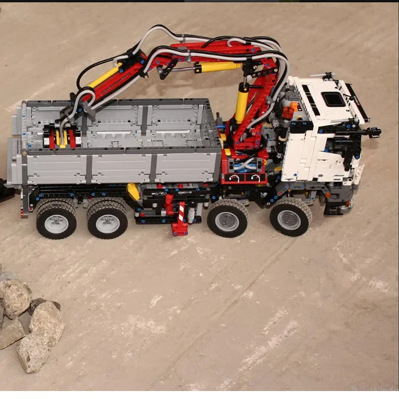 MOC-24674CustomRC 42043 модификация грузового автомобиля строительный блок модель 2807