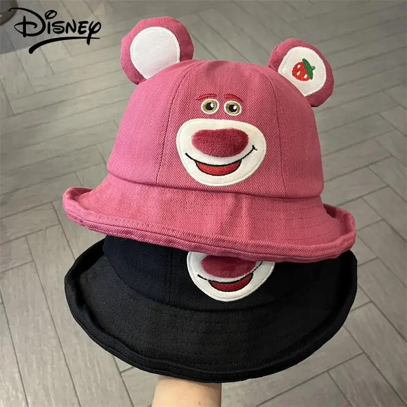 

Kawaii Spring Summer New Disney Lotso Alien Fisherman Hat Anime Slim Fashion Trend Sunscreen Hat Cartoon Cute Kids Girl Gift
