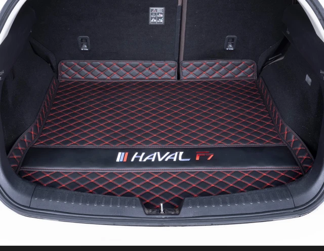 Аксессуары для багажника. Внутренняя крышка багажника. Органайзер в багажник Haval f7x. 3d синий сковёр в багажник Haval f7синий.