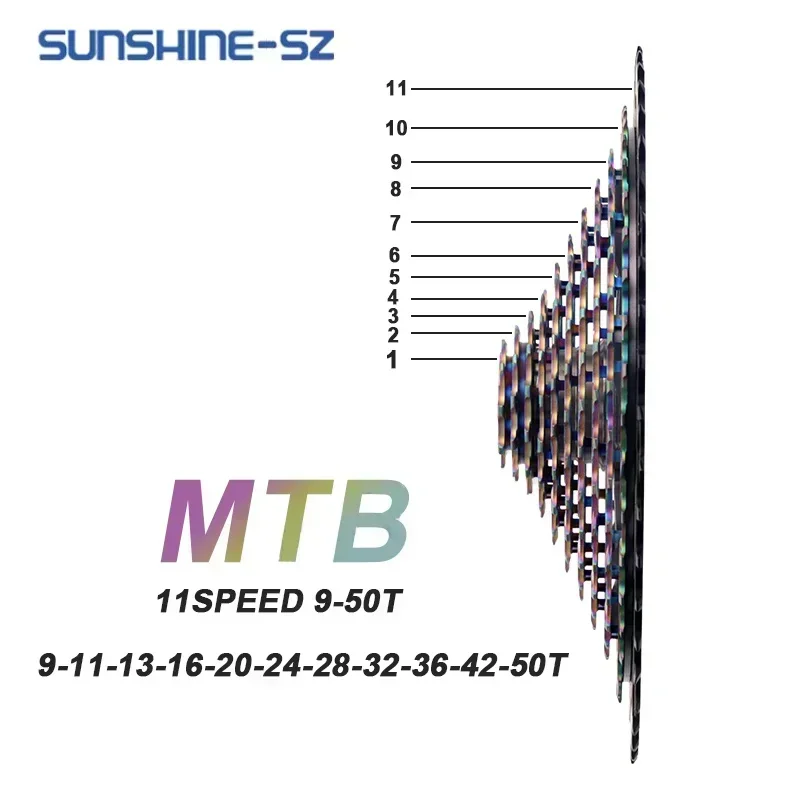 Кассета GOLDIX MTB 12-скоростная 9-50T 11s XD кабель стальной маховик 11 в Звездочка для
