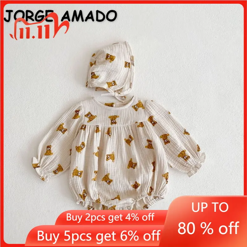 

Весеннее детское боди с длинным рукавом и круглым вырезом, E2036