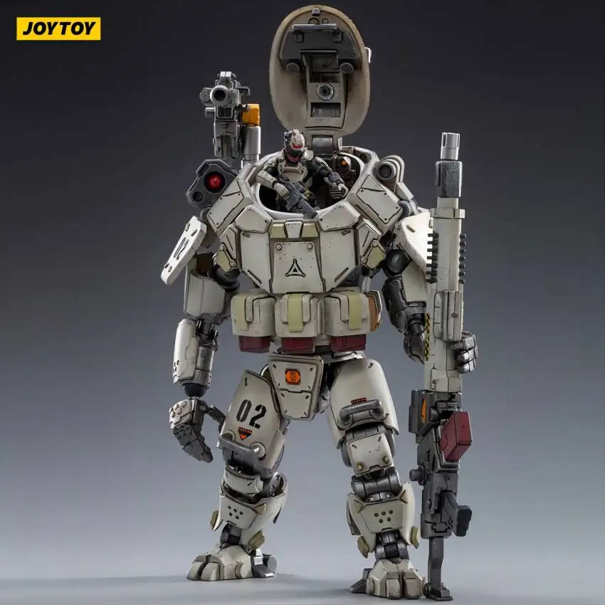 Фото [В НАЛИЧИИ] JOY TOY 1/25 Фигурка Iron Wrecker 02 - Тактический Меха, Аниме, Военная Модель №3