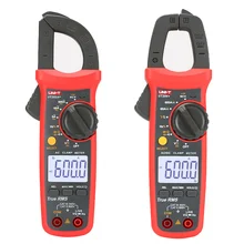 UNI-T Digital Clamp Meter True RMS AC DC 600V Auto Range NCV Voltmeter 600A AC DC Current Multimeter Resistance Frequency Tester