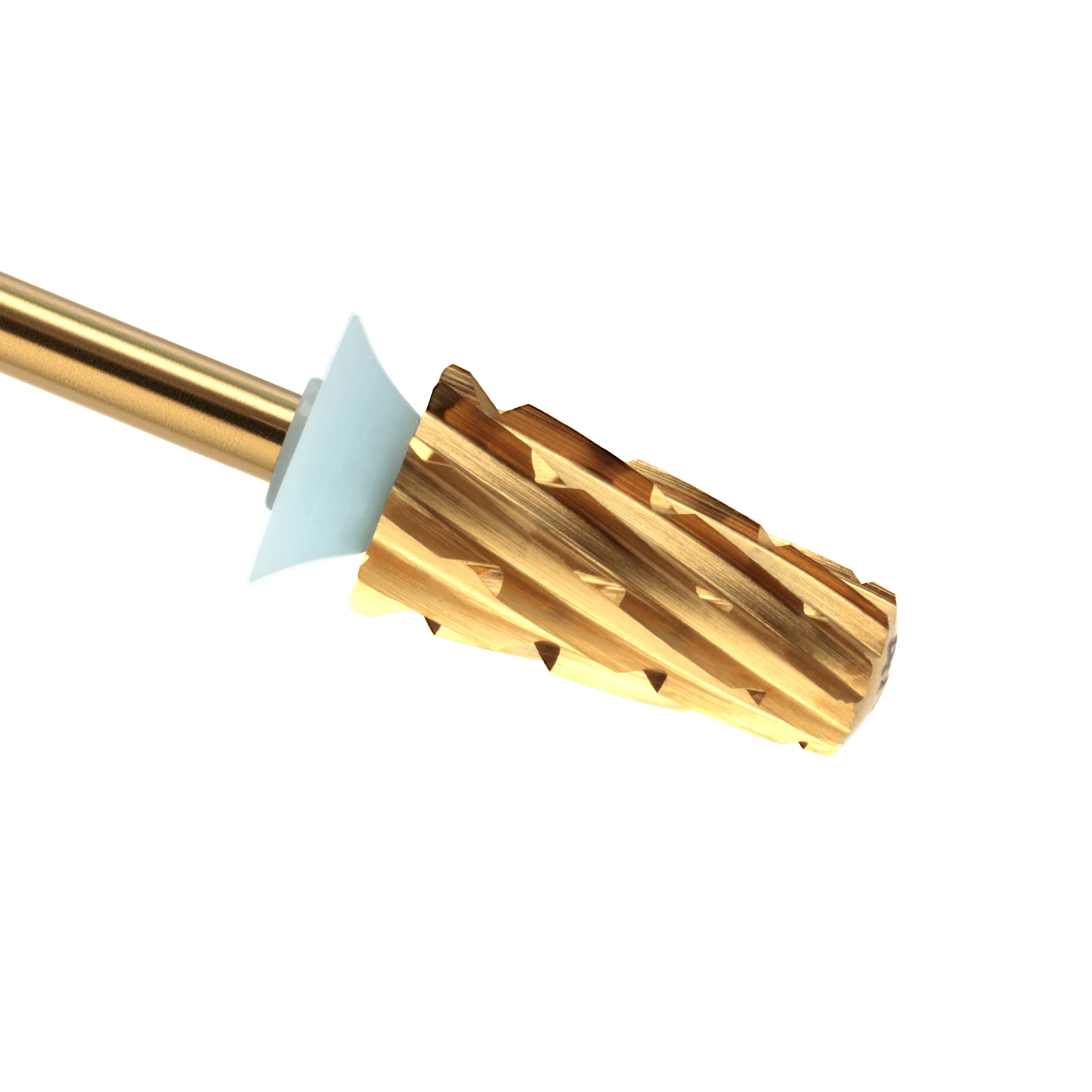 HYTOOS 4XC титановые конические сверла для ногтей безопасные твердосплавные