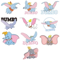 disney dumbo patches for clothing heat transfer stickers for t shirt iron on patches elephant clothes for boy girl accessories