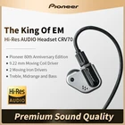 Наушники Pioneer CRV70, проводные водонепроницаемые Внутриканальные наушники с микрофоном, с шумоподавлением, для DJ