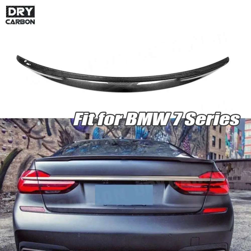 Задний спойлер из сухого углеродного волокна для BMW 7 серии G11 G12 730i 740i 750i седан