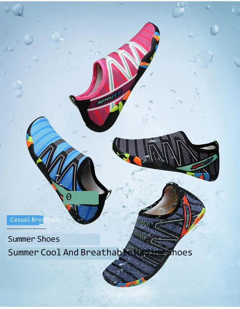 

Outdoors Quick-Drying Slippers Barefoot Beach Water beach Sneakers Unisex Swimming Aqua Surfing Upstream Women Men Light Seaside