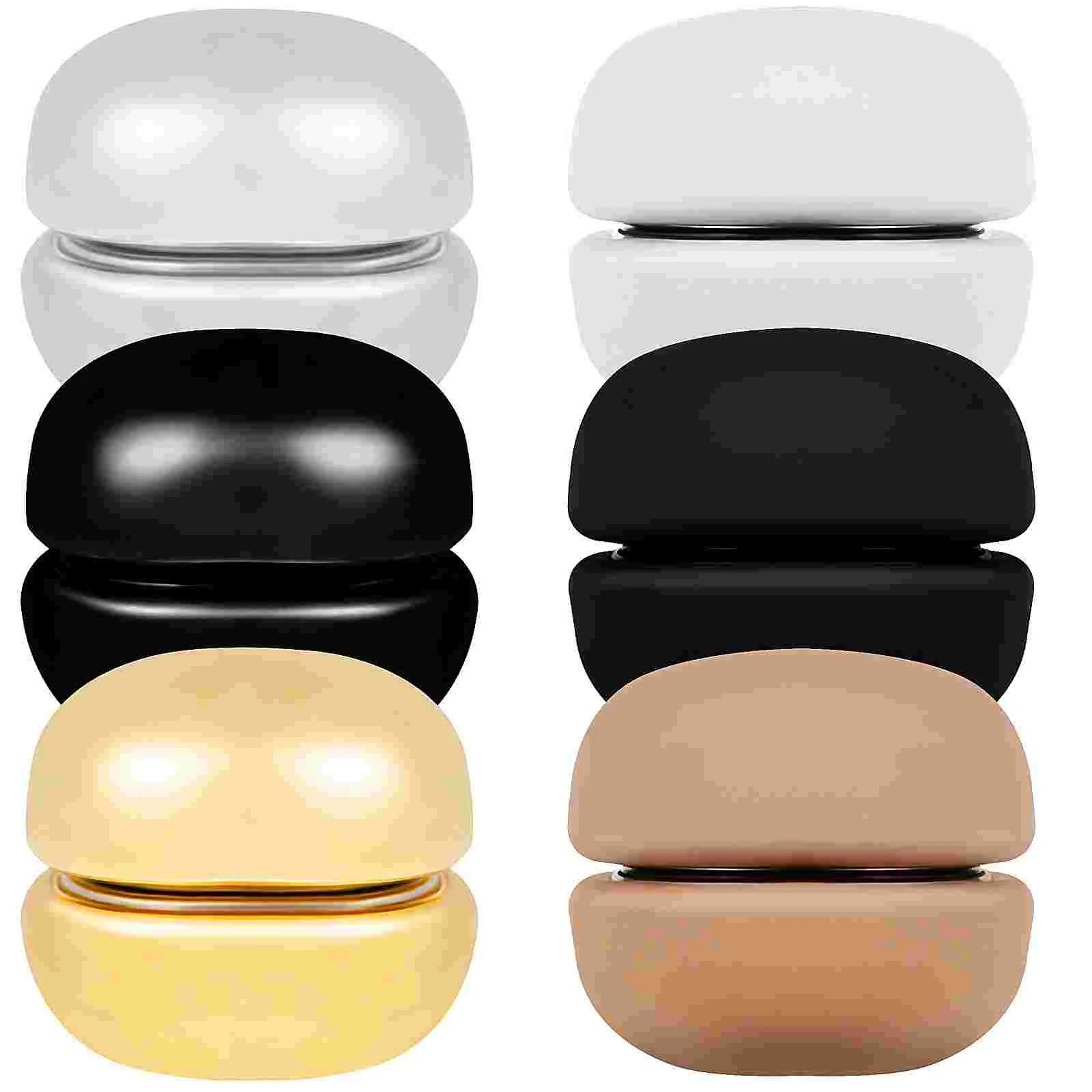 

6 Pairs Snaps Clothing Magnetic Closures For Purses Button Buttons Clothes Hat Pin Buckles Shawl Scarf