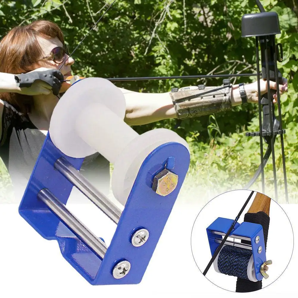 

Adjustable Bow String Winder Assist Tool Archery Server Wire Twine Thread Jig Fast Winding Serving For Hunting Shooting W2X9