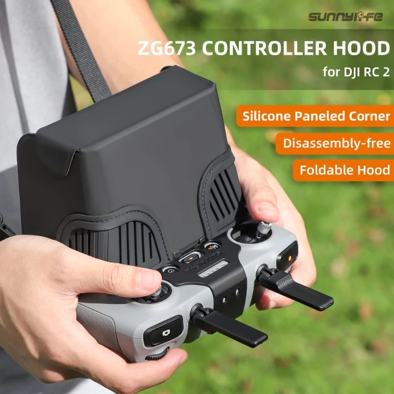 

Portable Sunshade Sun Hood for for Air 3 RC2 Remote Controller Block Sunlight Remote Screen Shield Cover Drop Shipping