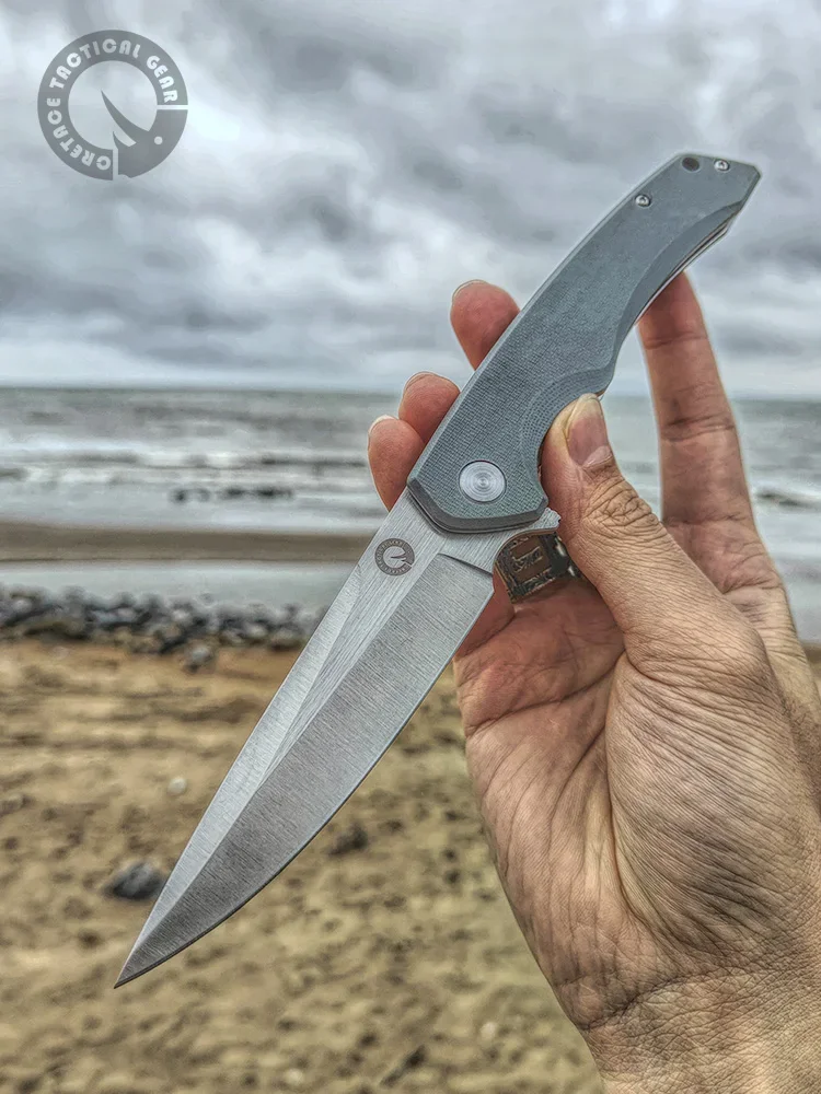 CRETACE Складной нож D2 FREMAN Series G10 EDC боевой карманный для самообороны