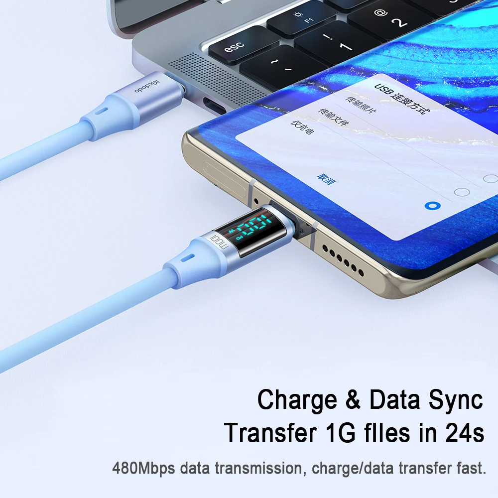 Mcdodo USB C to Type C PD Cable 100W for MacBook Tablet Switch Xiaomi Samsung 5A Fast Charging Digital Display Phone Data Cable