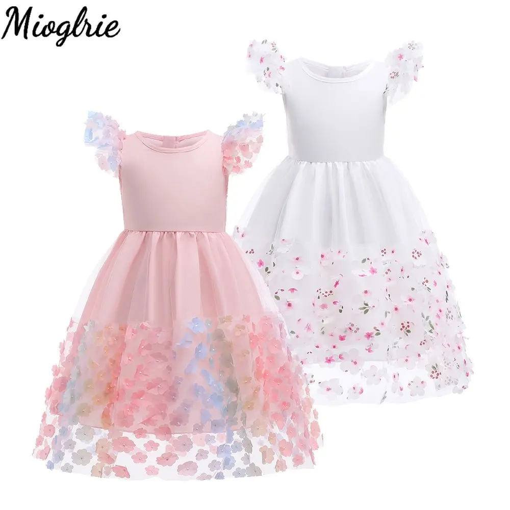 

Платье женское с цветочным рисунком, на Возраст 3-10 лет