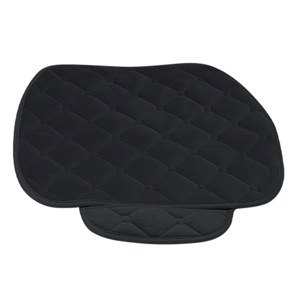 

Seat Pads Chairs Office Chair Cover Car Seat Protector Safety Car Padding Car Seat Pad Plush Driver Mat Winter Car accessories