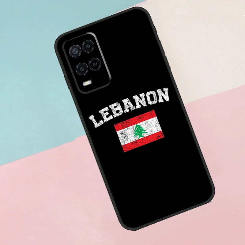 Фото Флаг Ливанского Ливанского для Oppo A40 A60 A80 A18 A38 A58 A78 A98 A79 A16 A76 A96 A15 A74 A94 A54 A77 A17 Чехол для телефона №2
