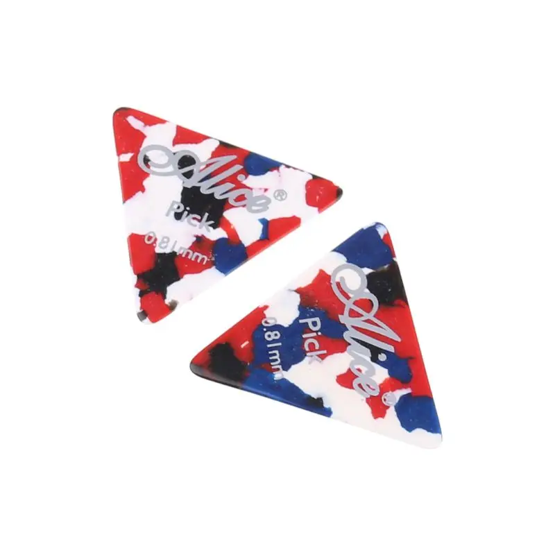 12 шт. большой треугольный медиатор универсальный тонкий средний тяжелый для